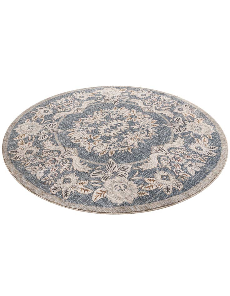 Detail image of  7' x 7' Eco Traditional Round Rug