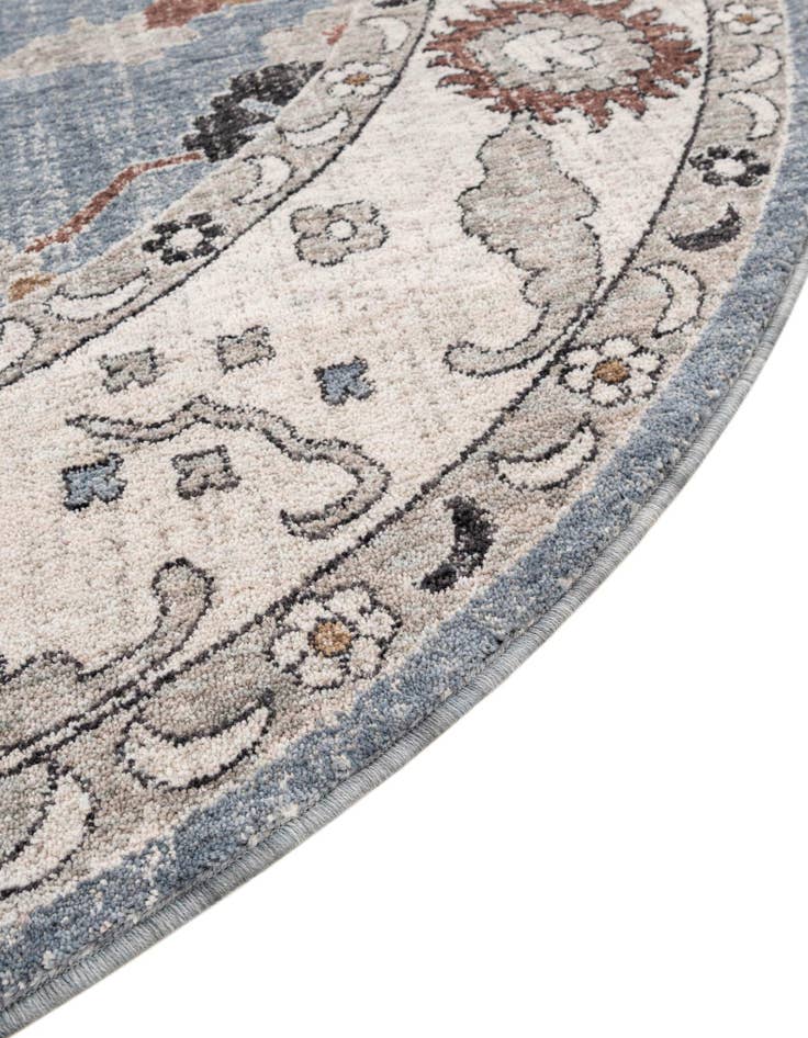 Detail image of  7' x 7' Eco Traditional Round Rug