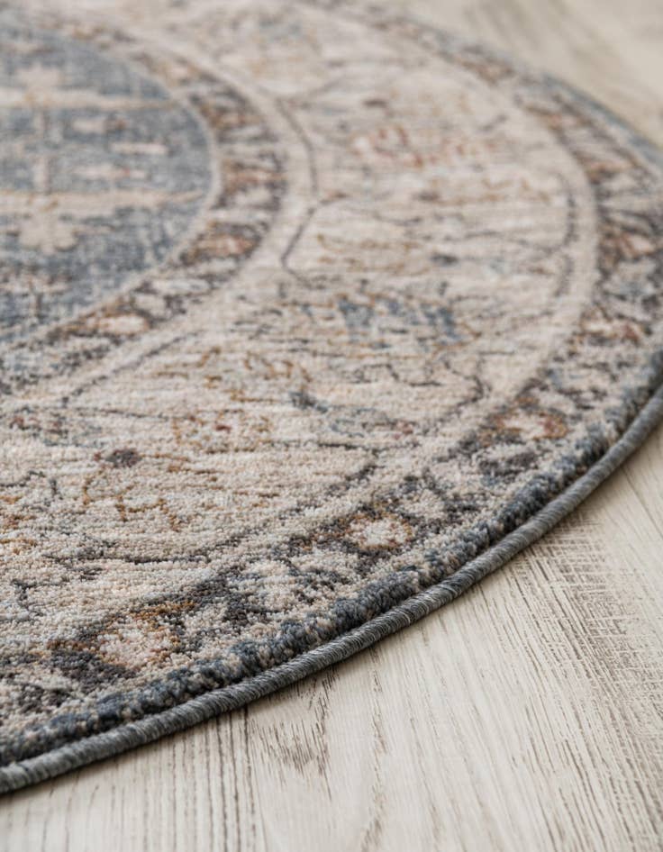 Detail image of  3' 3 x 3' 3 Eco Traditional Round Rug