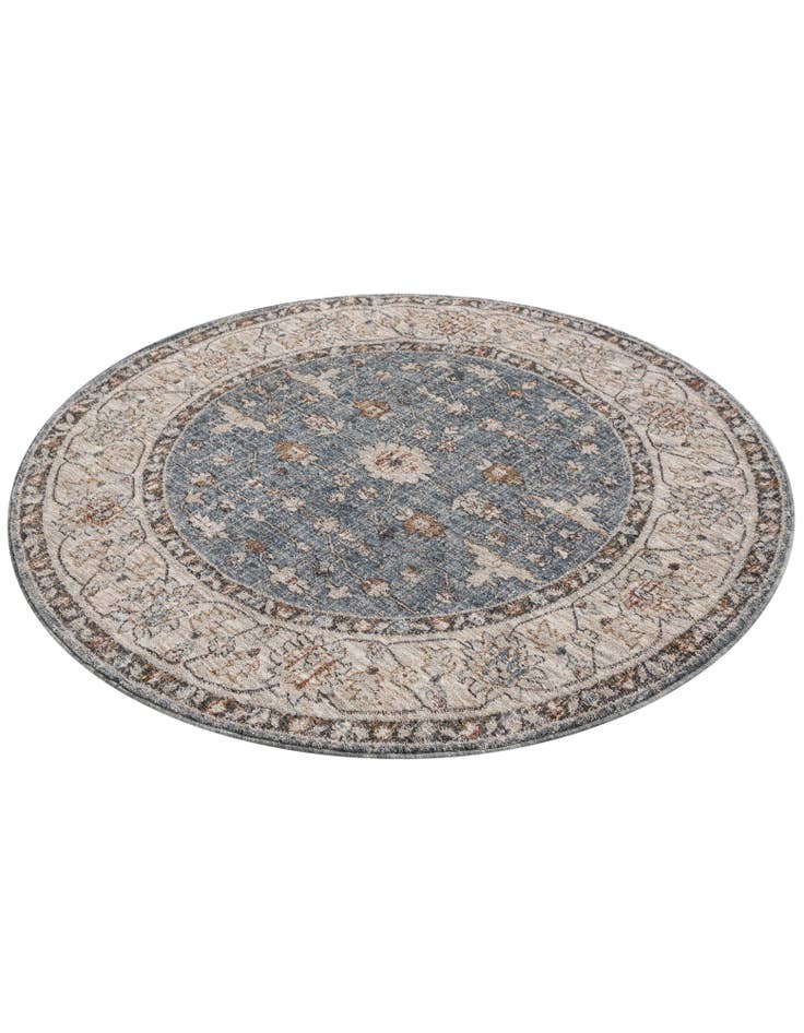 Detail image of  5' 3 x 5' 3 Eco Traditional Round Rug