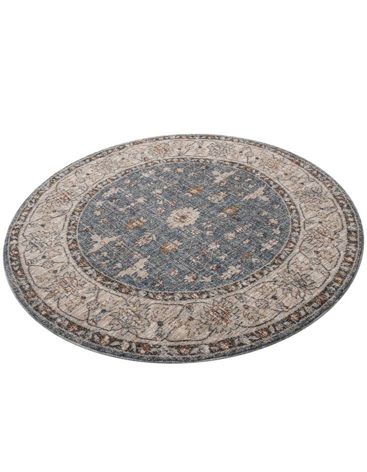 Detail image of  5' 3 x 5' 3 Eco Traditional Round Rug