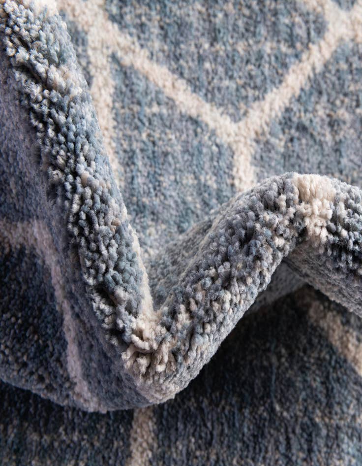 Detail image of  7' x 7' Eco Trellis Round Rug