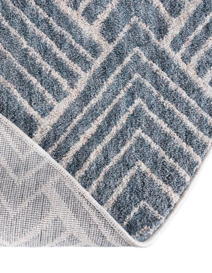 Detail image of  3' 3 x 3' 3 Eco Trellis Round Rug