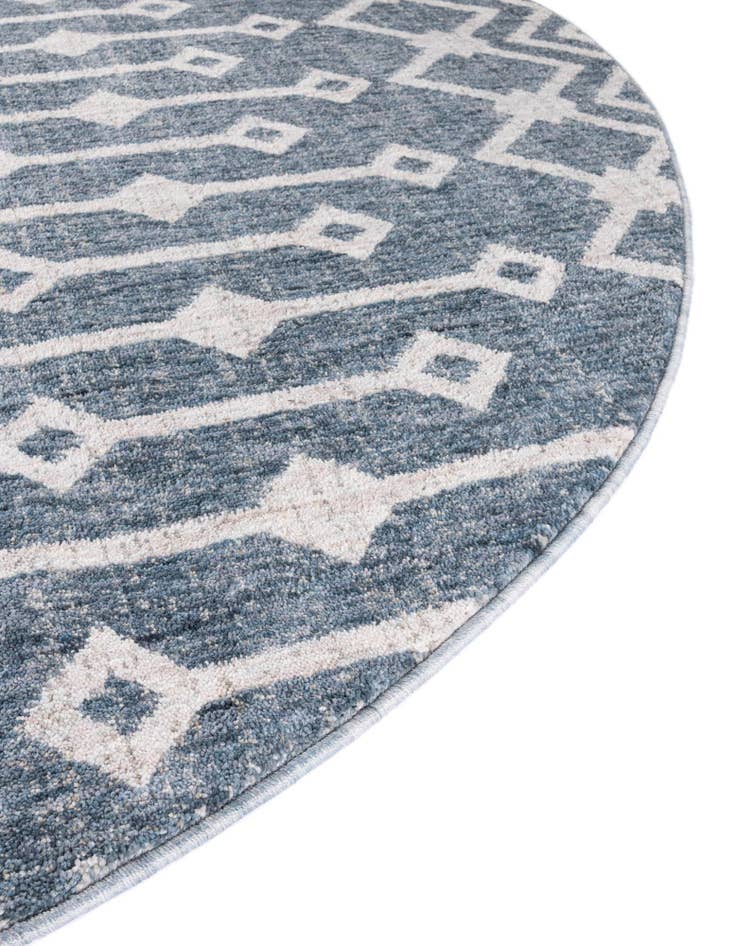 Detail image of  7' x 7' Eco Trellis Round Rug