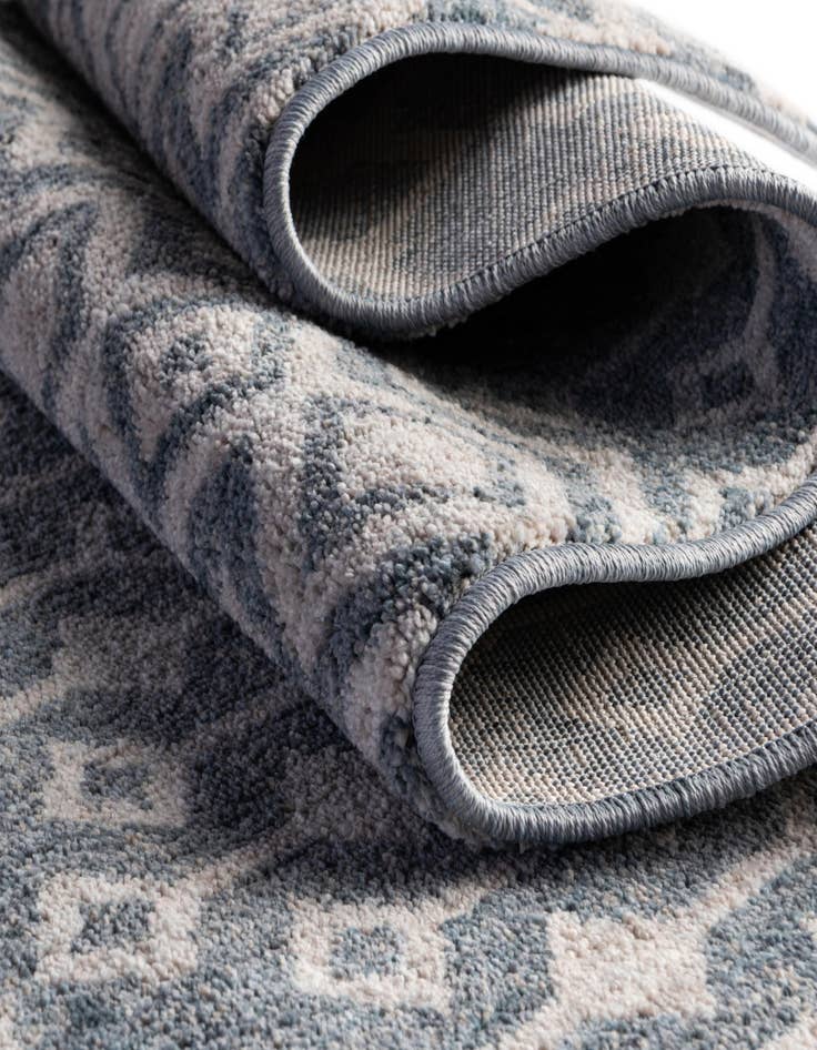 Detail image of  7' x 7' Eco Trellis Round Rug