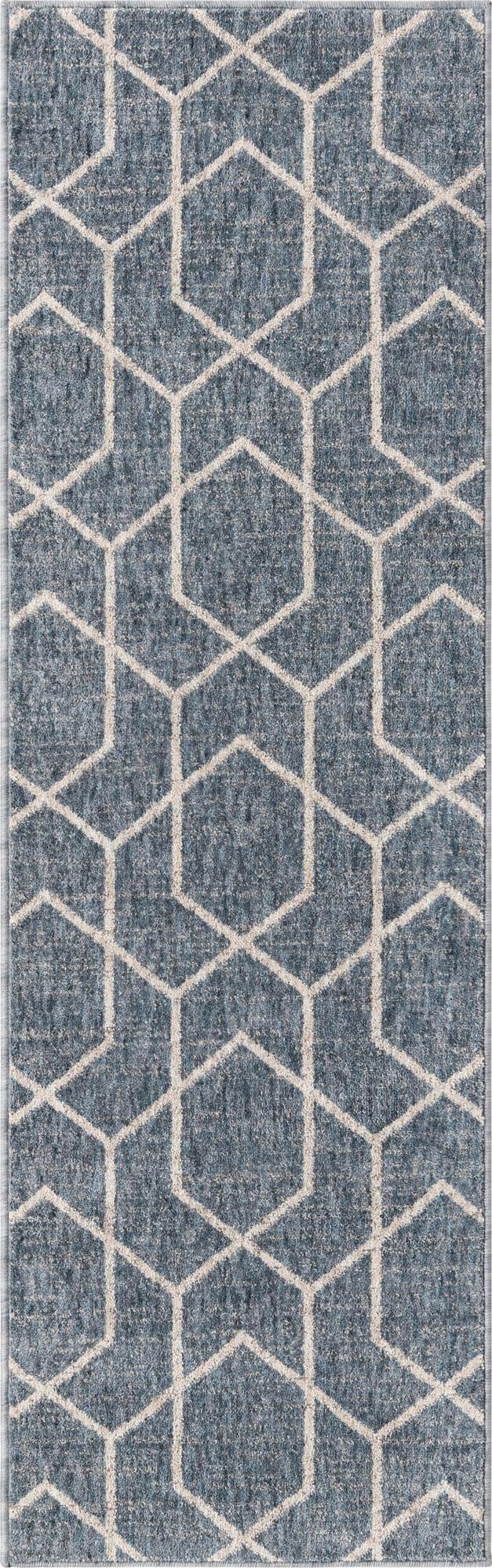  2' x 6' Eco Trellis Runner Rug