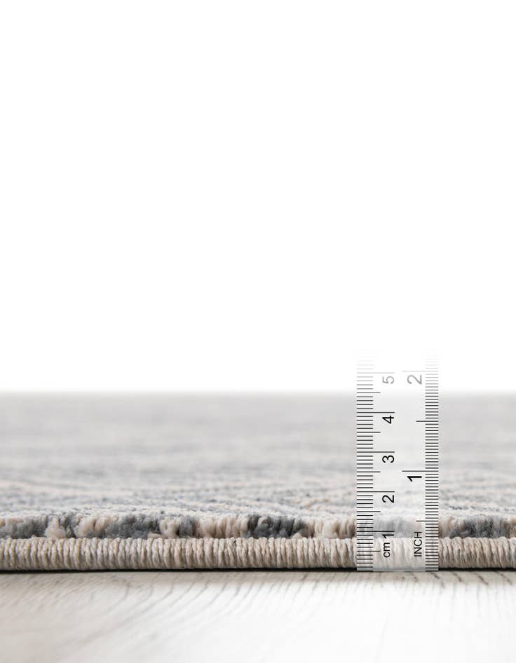 Detail image of  5' 3 x 5' 3 Eco Trellis Square Rug