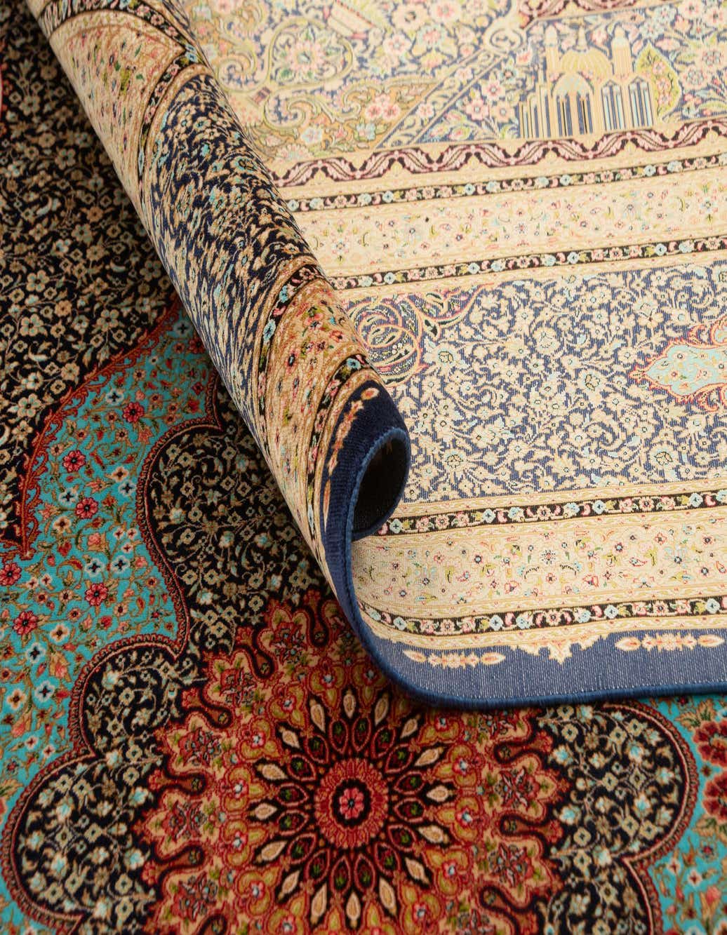 Primary image  6' 4 x 9' 11 Ghom Design Rug