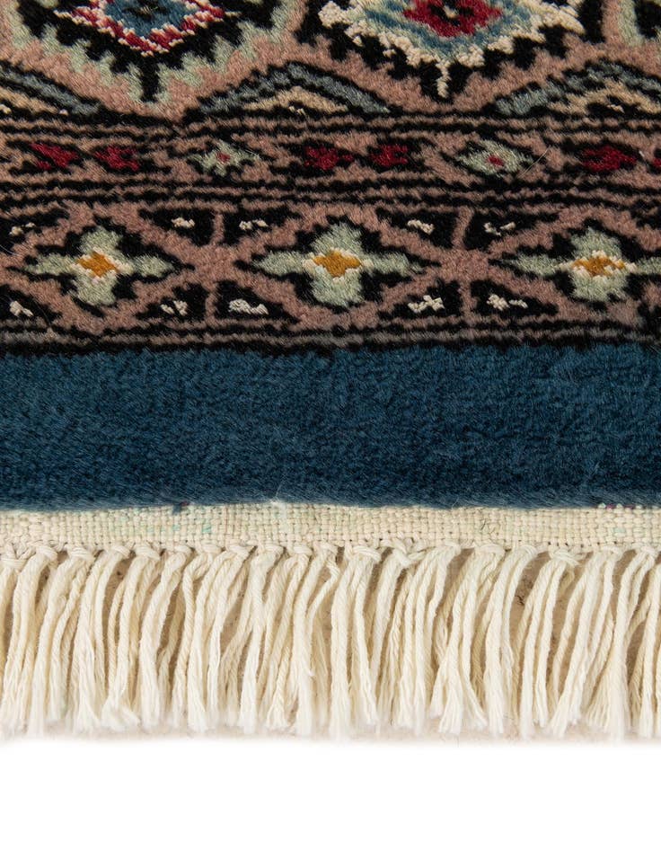 Detail image of  2' x 2' 11  Hand Knotted Bokhara Oriental Wool Rug