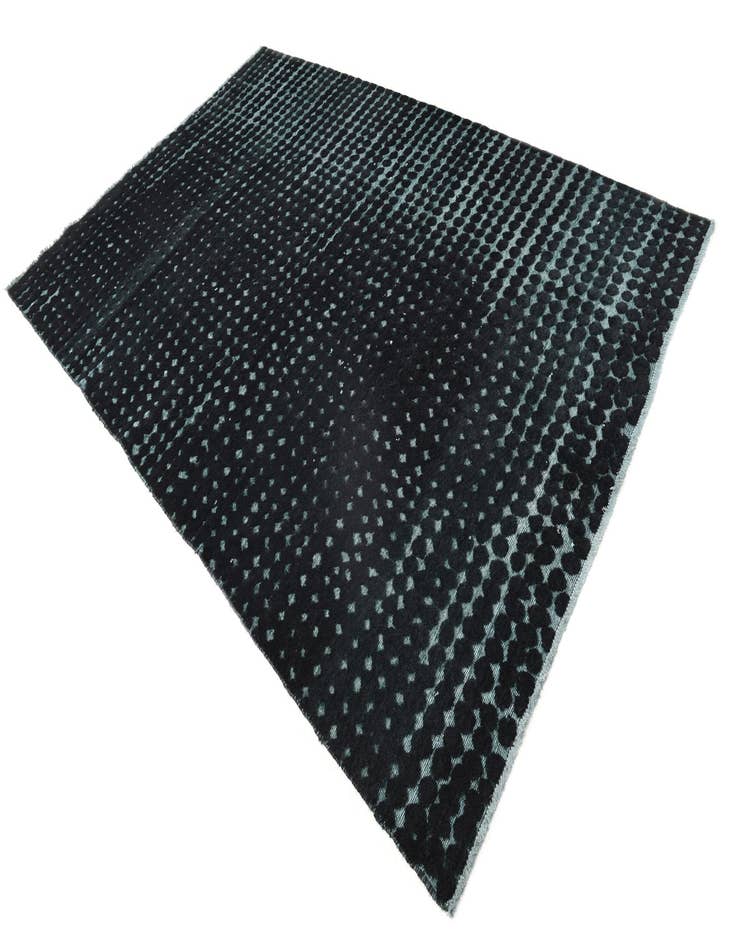 Detail image of  6' 7 x 10' 3  Hand Knotted Darya Wool Rug