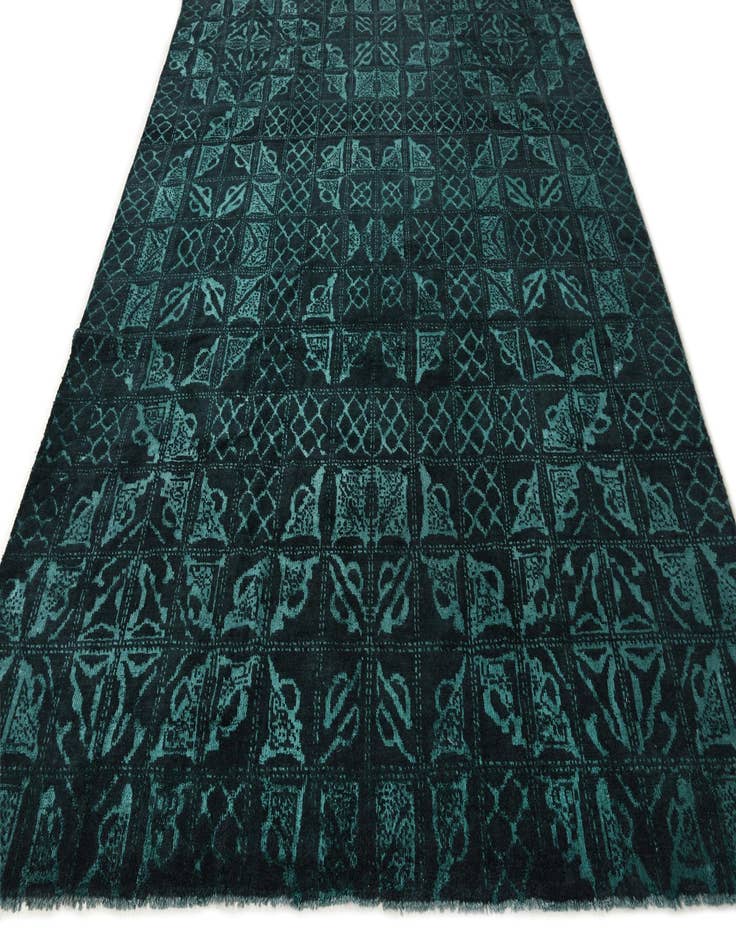 Detail image of  8' x 9' 10  Hand Knotted Darya Wool Rug