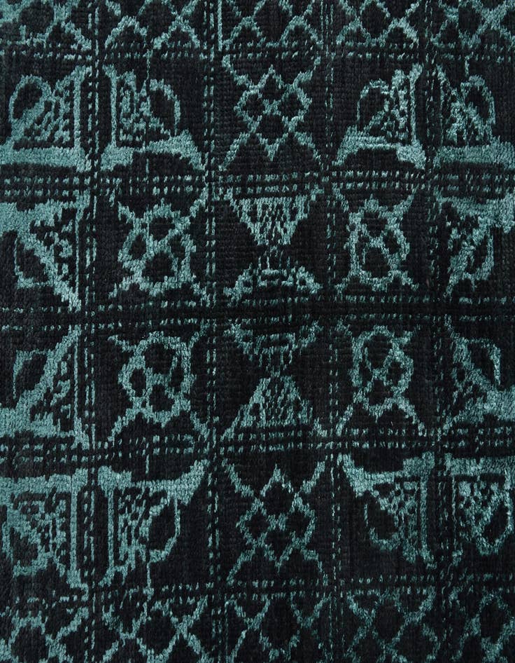 Detail image of  6' x 9'  Hand Knotted Darya Wool Rug