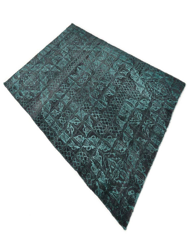 Detail image of  6' x 9'  Hand Knotted Darya Wool Rug