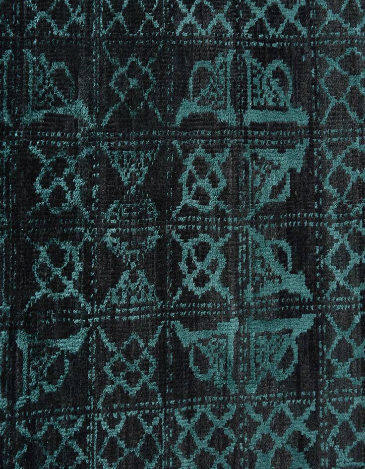 Detail image of  6' x 9'  Hand Knotted Darya Wool Rug