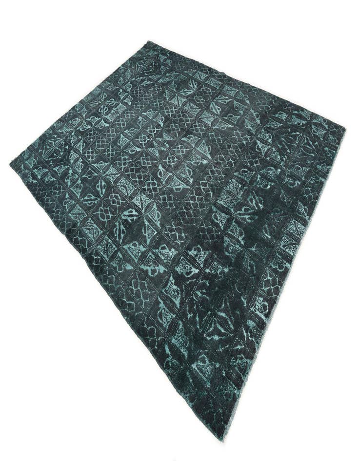 Detail image of  8' x 10'  Hand Knotted Darya Wool Rug