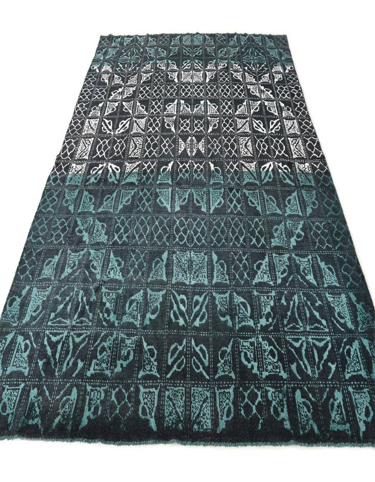 Detail image of  7' 8 x 10' 2  Hand Knotted Darya Rug