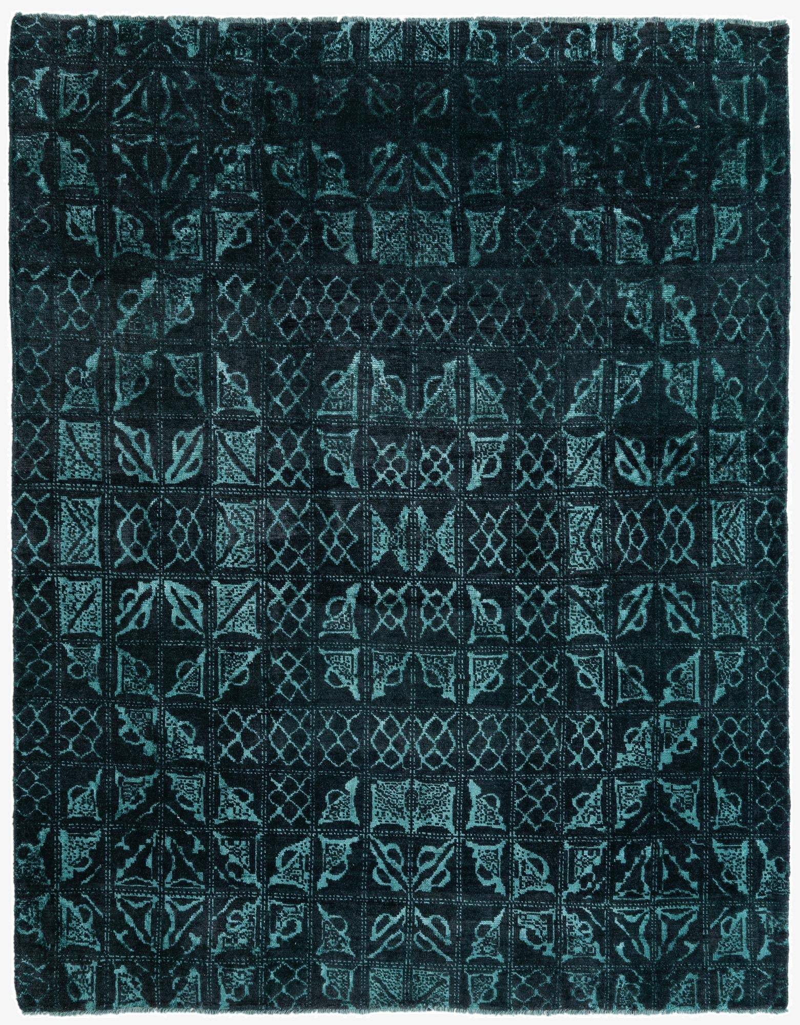  8' x 10'  Hand Knotted Darya Wool Rug