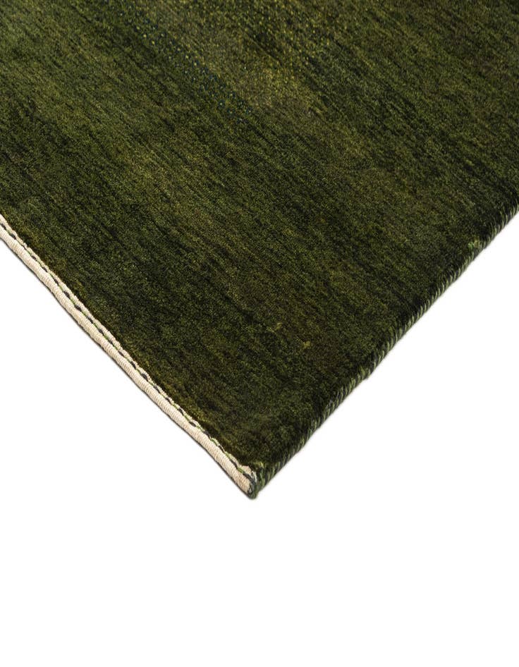 Detail image of  5' x 7'  Hand Knotted Gabbeh Wool Rug