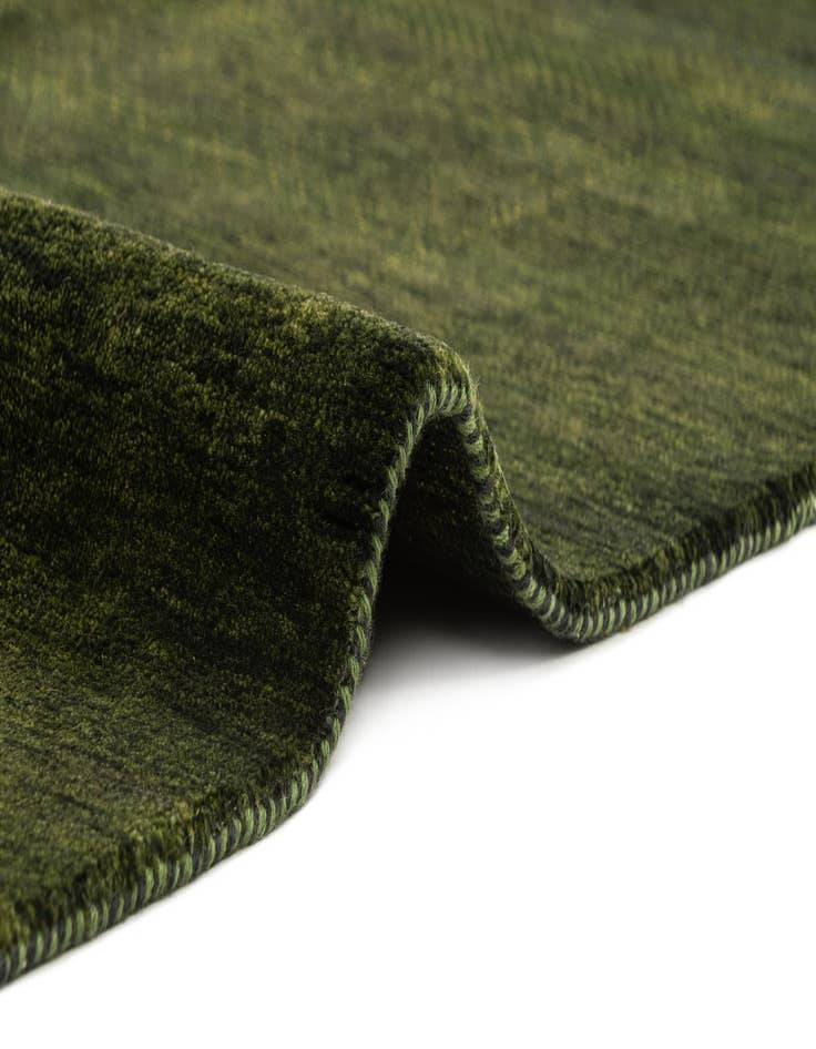 Detail image of  5' x 7'  Hand Knotted Gabbeh Wool Rug