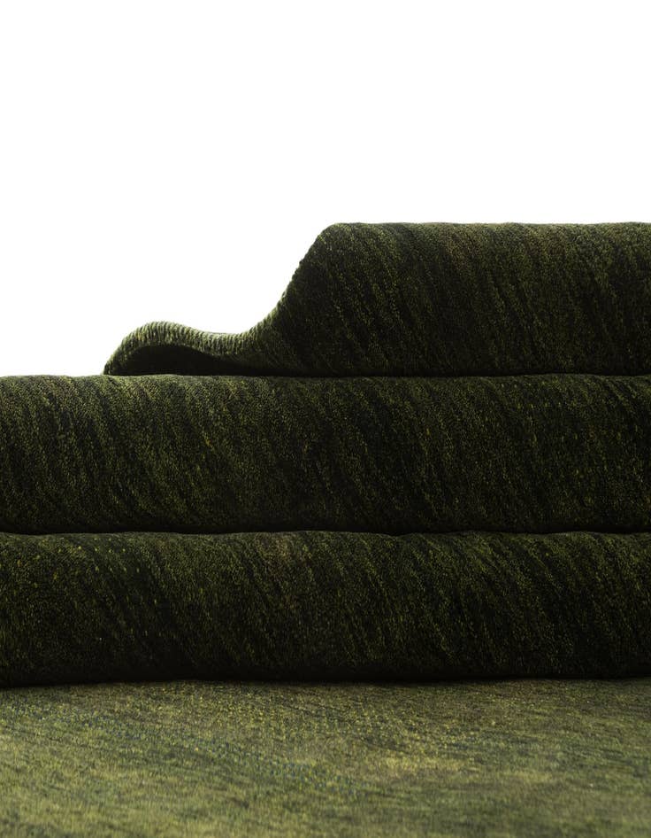 Detail image of  5' x 7'  Hand Knotted Gabbeh Wool Rug