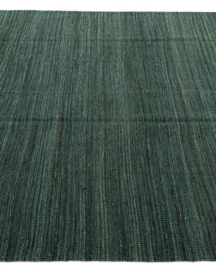 Detail image of  6' 4 x 9' 4  Hand Knotted Kilim Modern Wool Rug