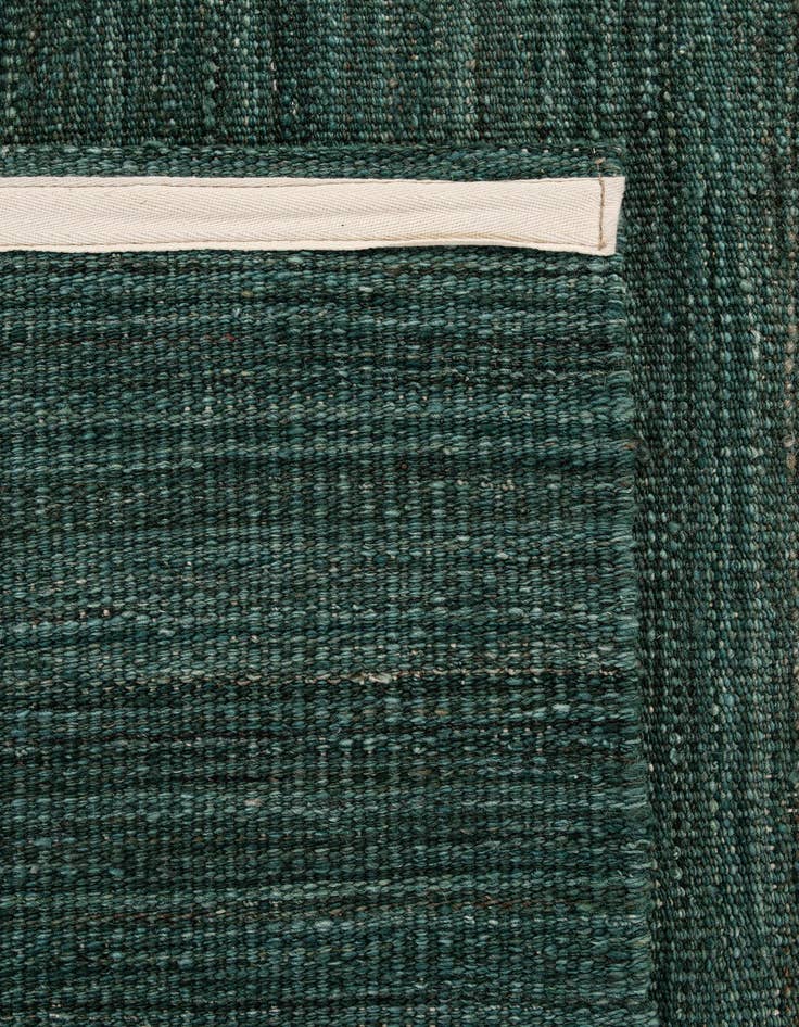 Detail image of  6' 4 x 9' 4  Hand Knotted Kilim Modern Wool Rug