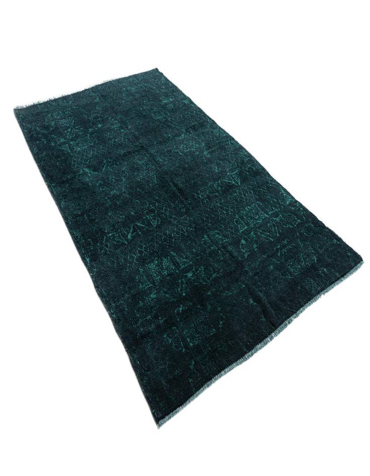 Detail image of  5' 4 x 9' 1  Hand Knotted Moroccan Wool Rug