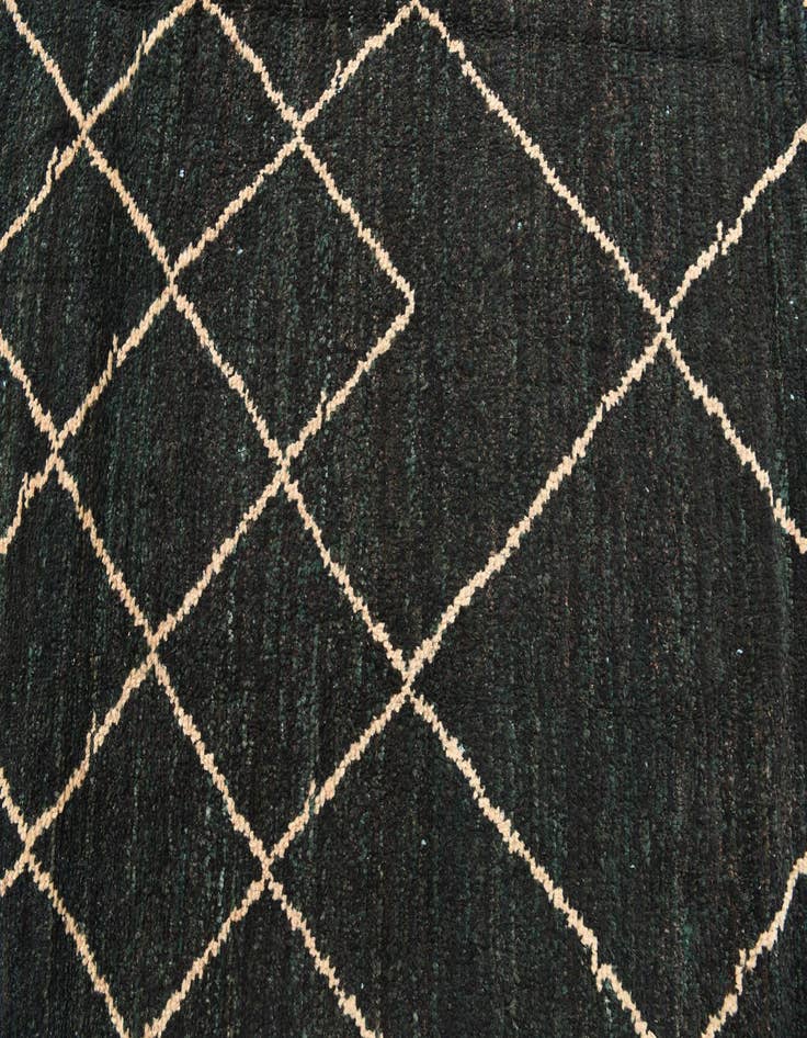 Detail image of  7' 8 x 10' 2  Hand Knotted Moroccan Wool Rug