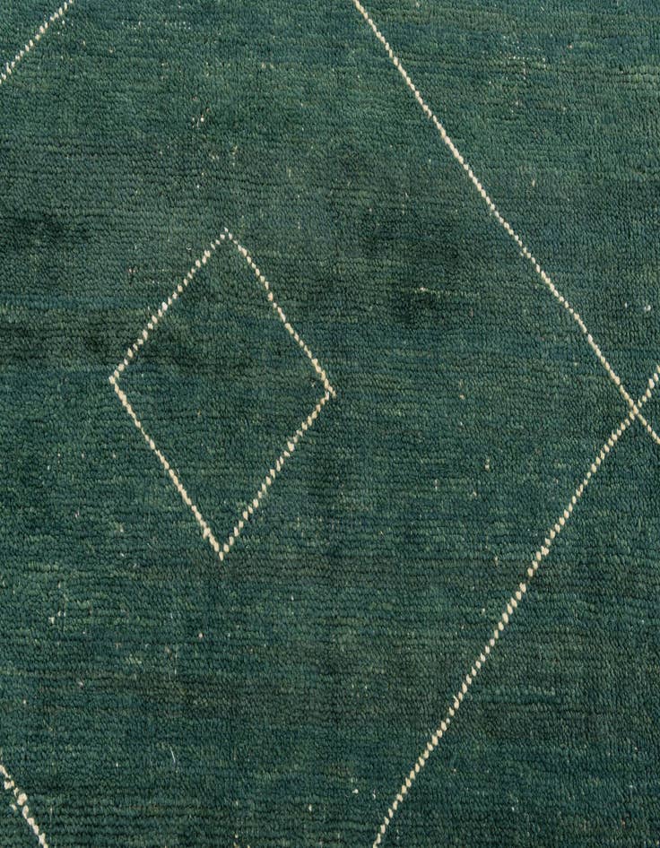 Detail image of  8' 4 x 10' 1  Hand Knotted Moroccan Wool Rug