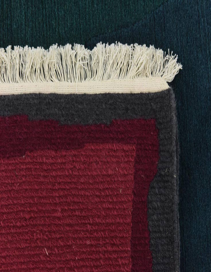 Detail image of 6' 6 x 9' 7 Hand Knotted Nepal Wool Rug