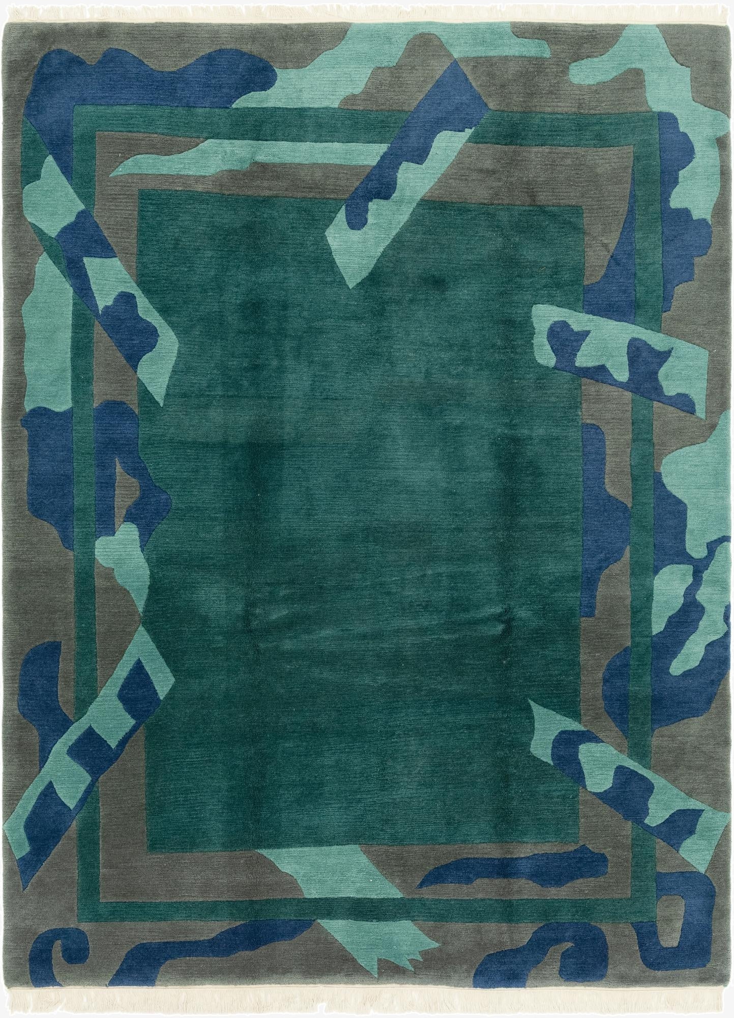  7' 8 x 10'  Hand Knotted Nepal Wool Rug