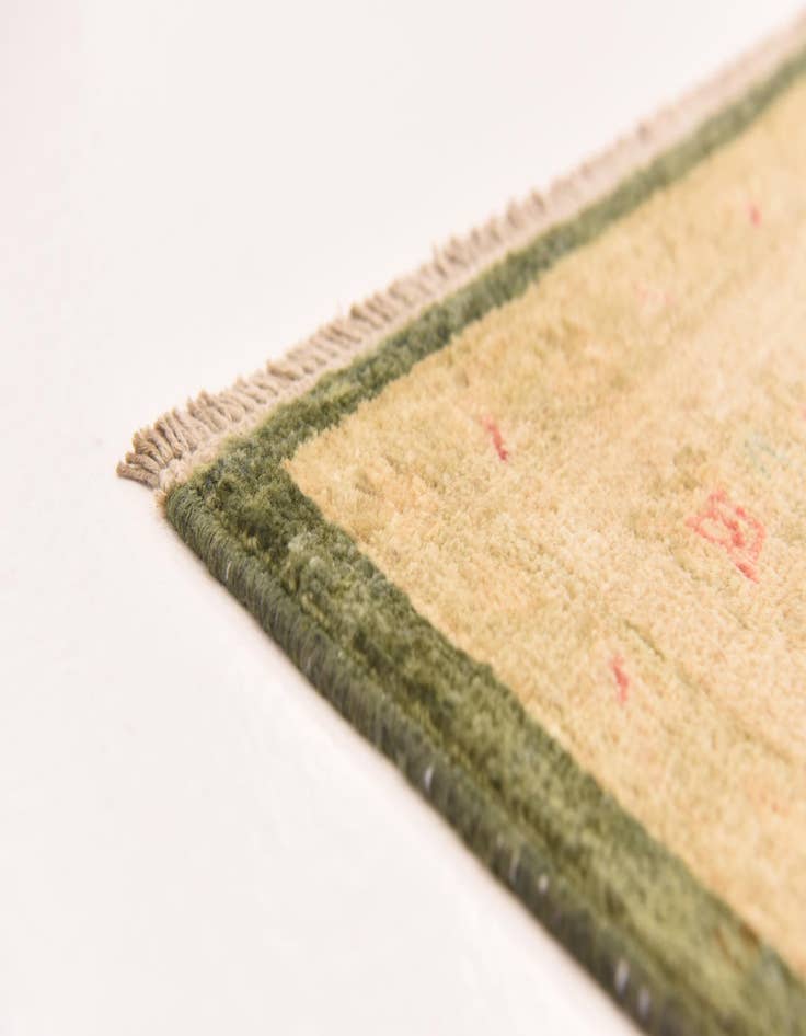 Detail image of  5' 2 x 6' 6  Hand Knotted Peshawar Ziegler Rug