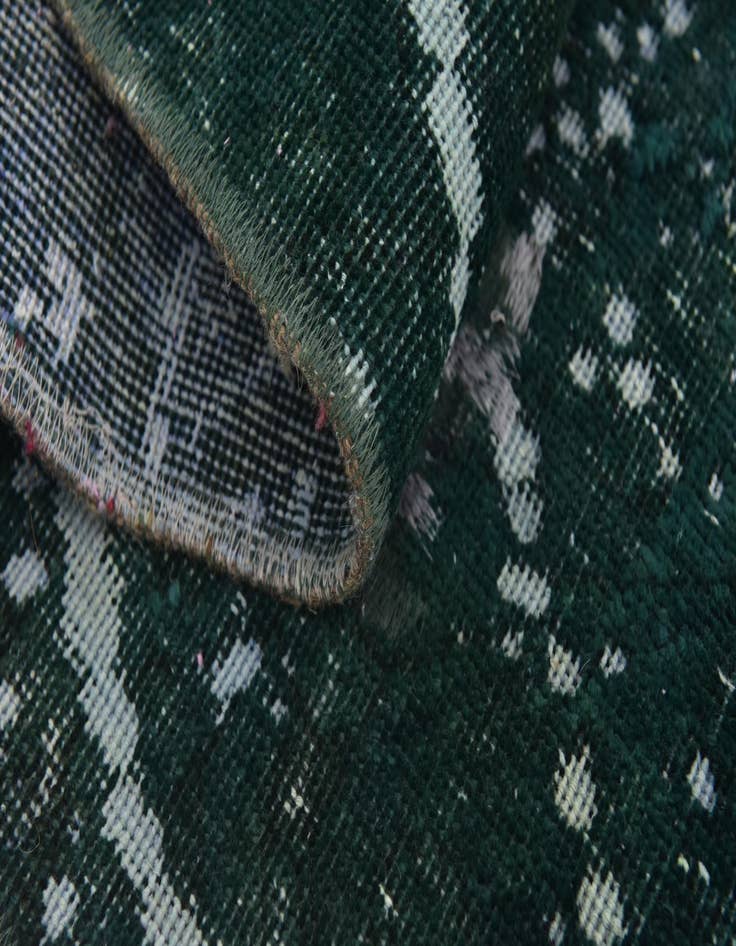 Detail image of  6' x 9' 6  Hand Knotted Ultra Vintage Persian Wool Rug