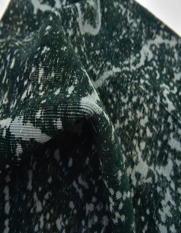 Detail image of  6' x 9' 6  Hand Knotted Ultra Vintage Persian Wool Rug