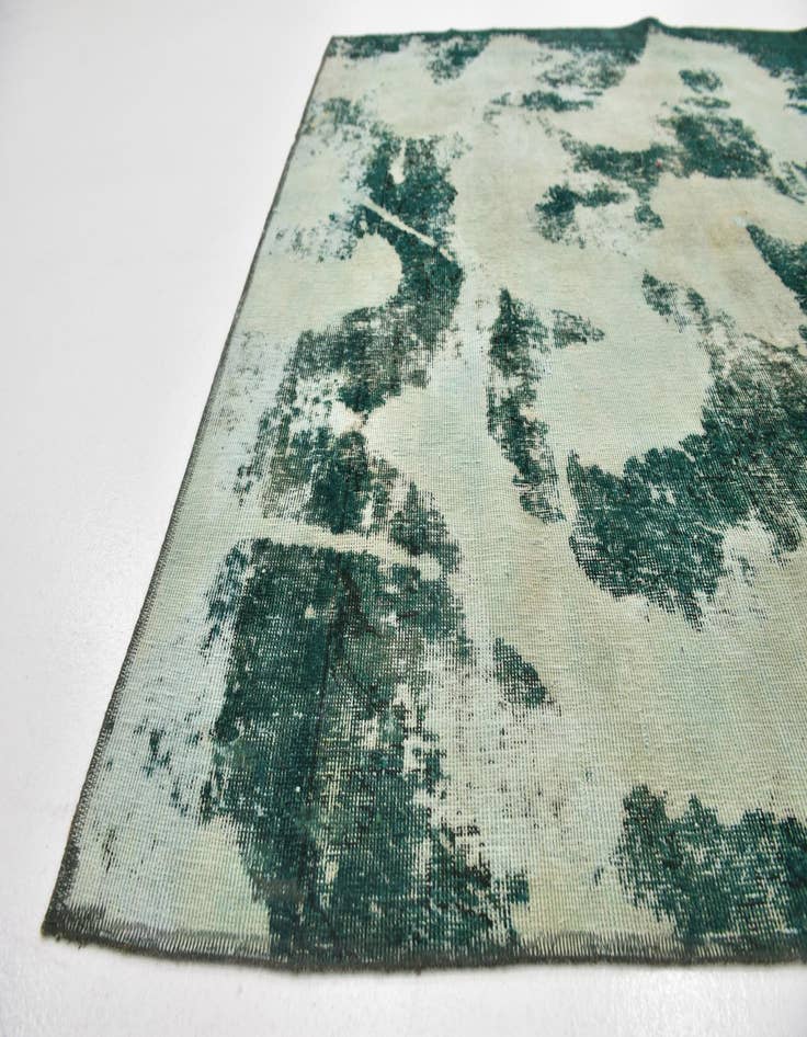 Detail image of  5' 9 x 7' 7  Hand Knotted Ultra Vintage Persian Wool Rug