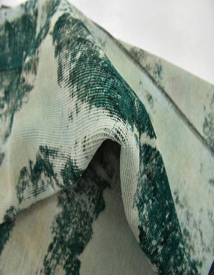 Detail image of  5' 9 x 7' 7  Hand Knotted Ultra Vintage Persian Wool Rug