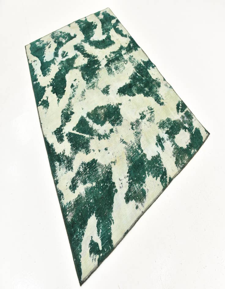 Detail image of  5' 7 x 8'  Hand Knotted Ultra Vintage Persian Wool Rug