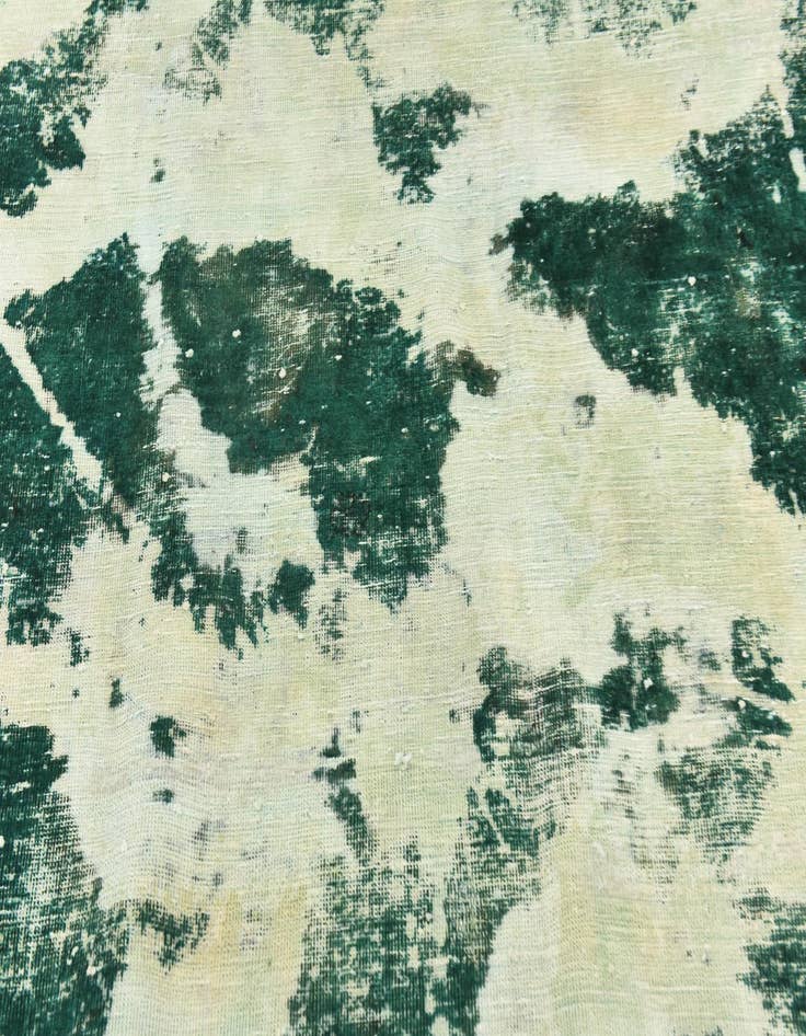 Detail image of  5' 7 x 8'  Hand Knotted Ultra Vintage Persian Wool Rug