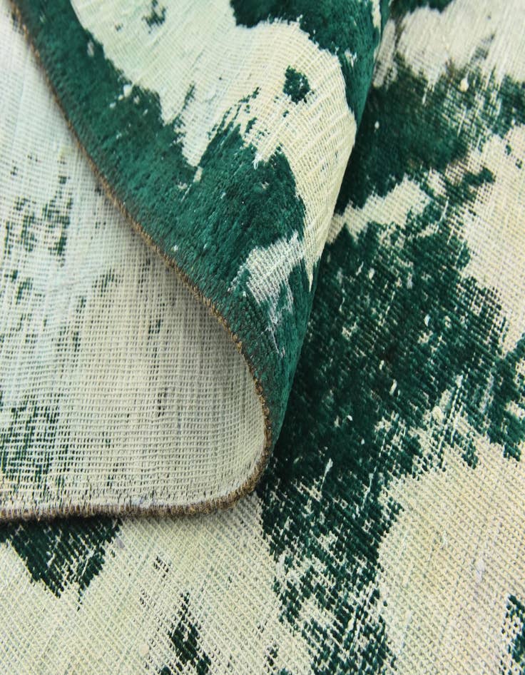 Detail image of  5' 7 x 8'  Hand Knotted Ultra Vintage Persian Wool Rug