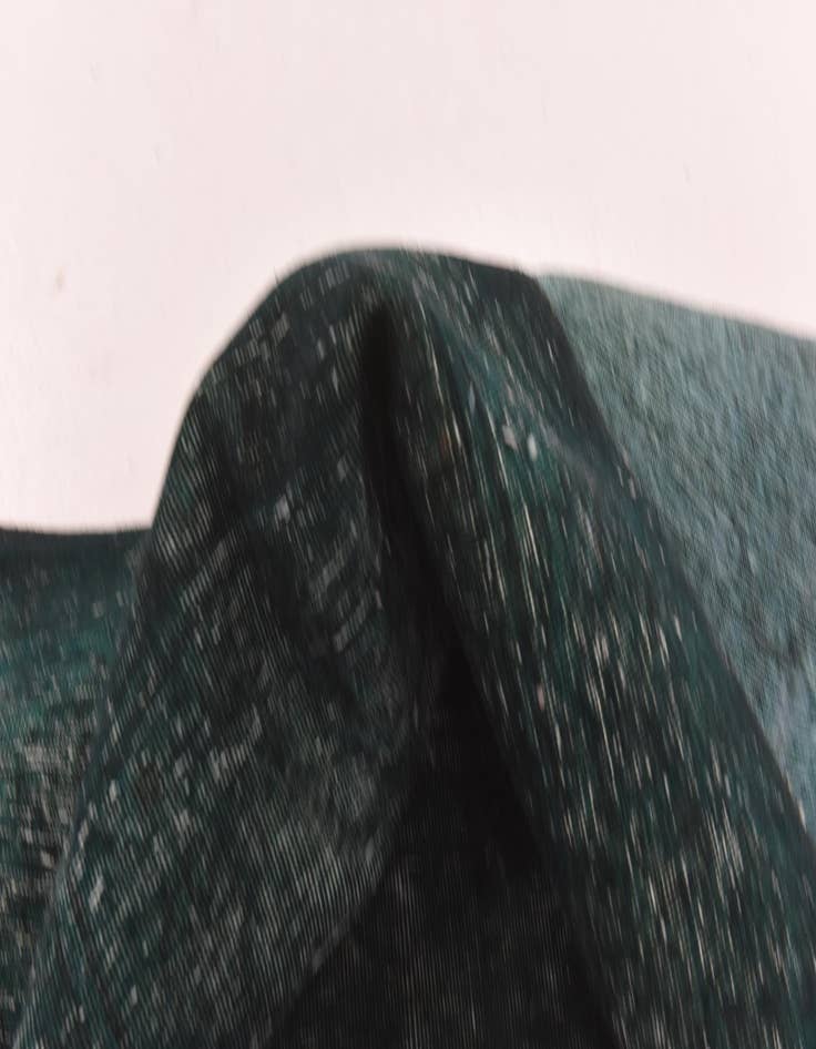 Detail image of  8' 6 x 11' 2  Hand Knotted Ultra Vintage Persian Wool Rug