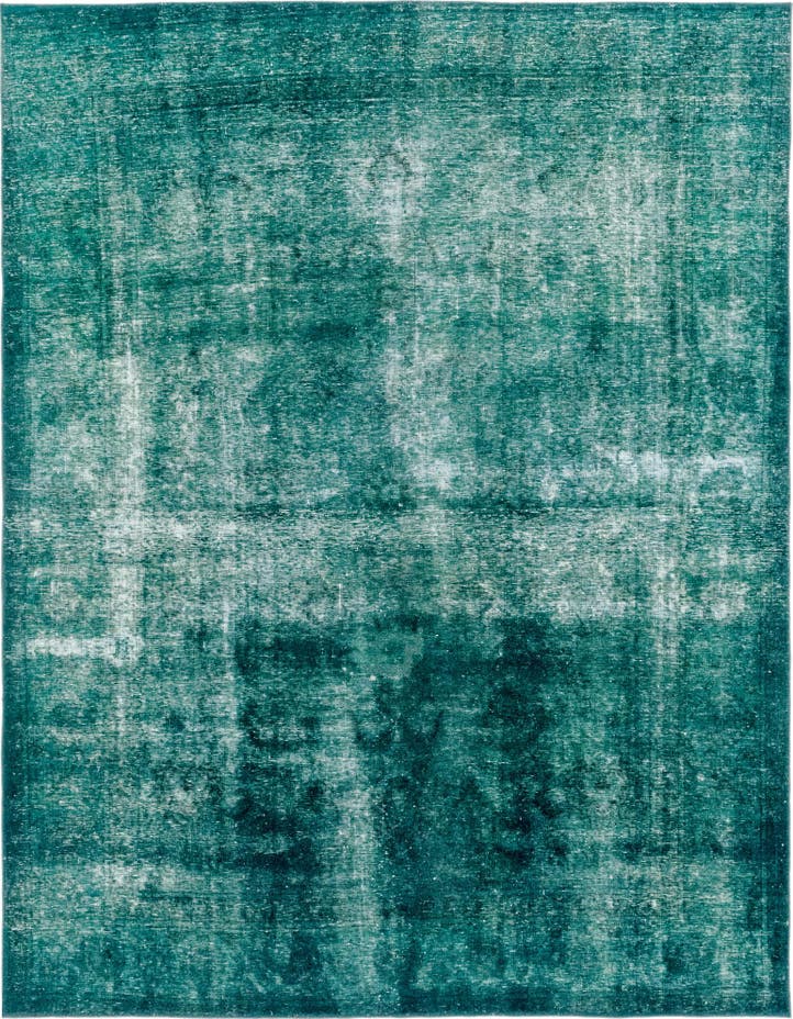  8' 6 x 11' 2  Hand Knotted Ultra Vintage Persian W...