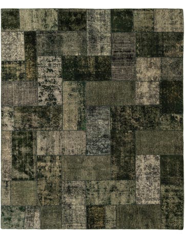8' 7 x 10' 3 Hand Knotted Ultra Vintage Persian Wool Rug