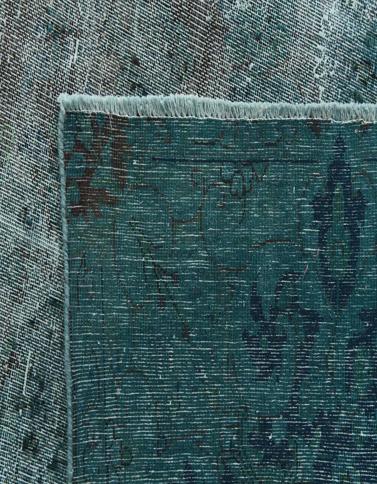 Detail image of  9' 6 x 12' 8  Hand Knotted Ultra Vintage Persian Wool Rug