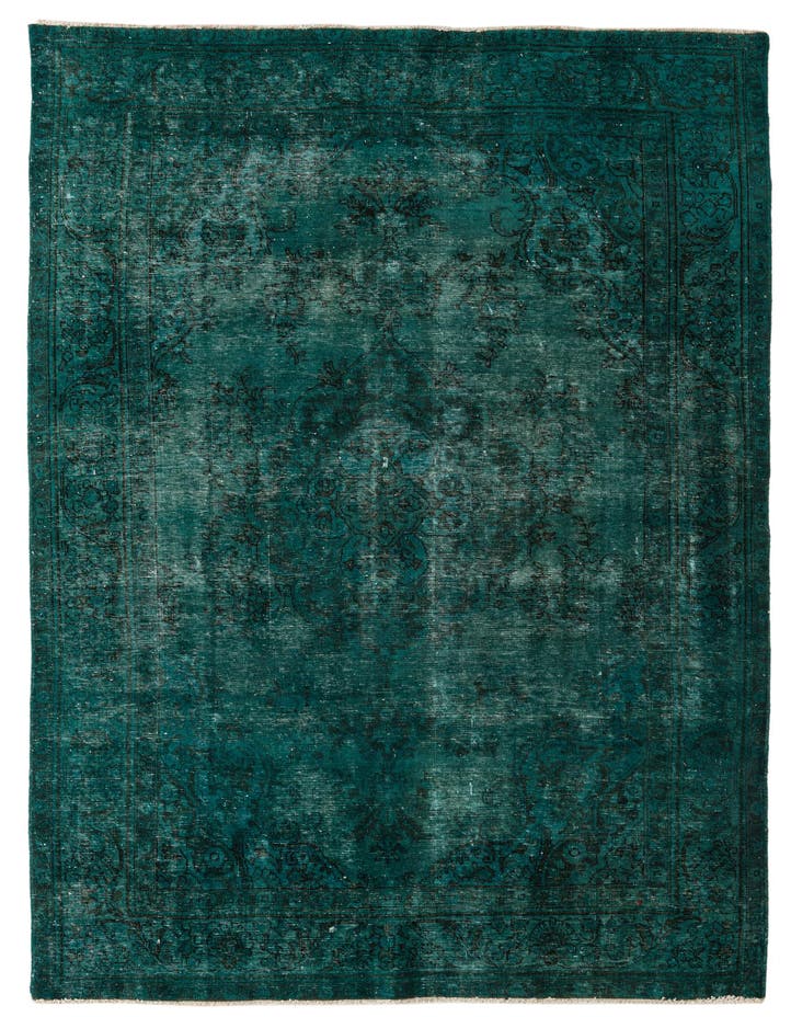  6' 6 x 10'  Hand Knotted Ultra Vintage Persian W...