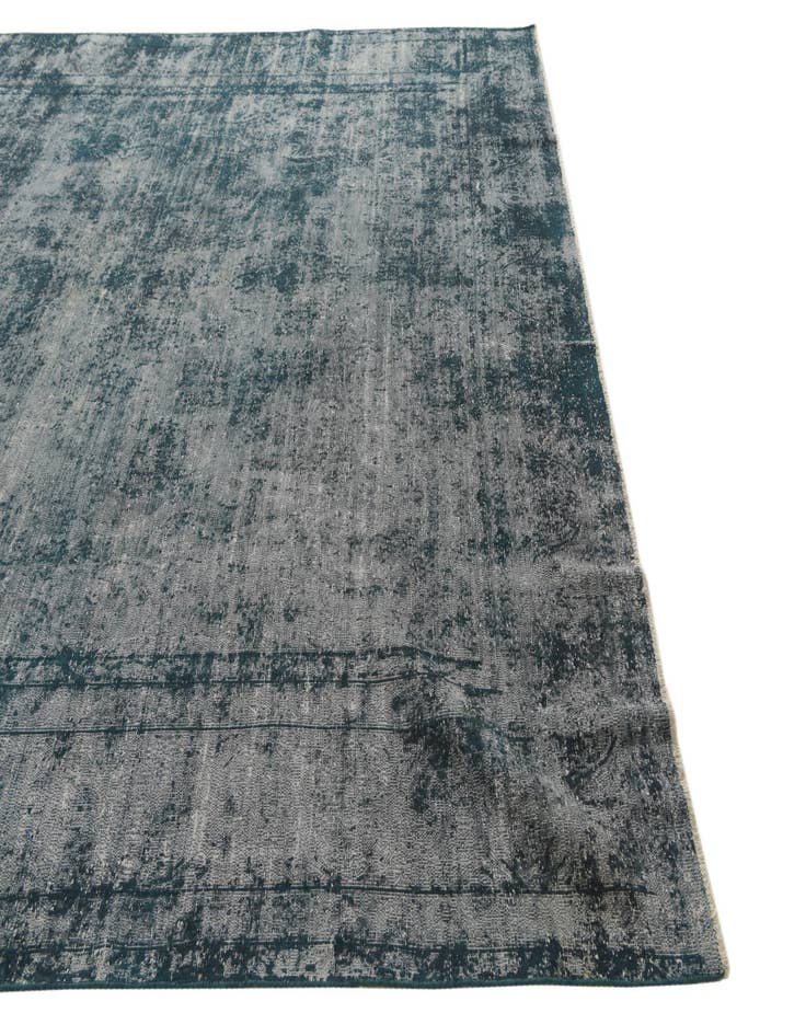 Detail image of  9' 2 x 12'  Hand Knotted Ultra Vintage Persian Wool Rug