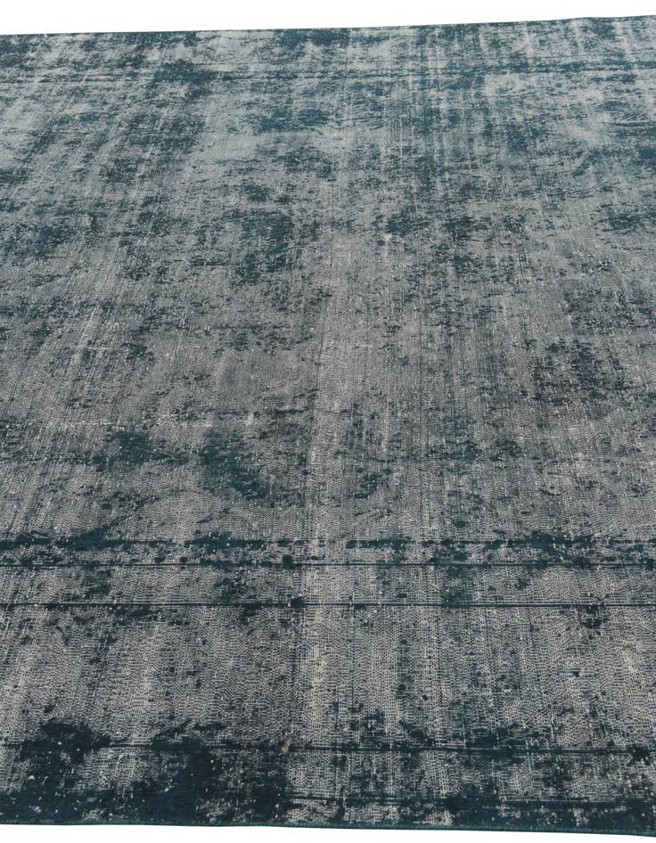 Detail image of  9' 2 x 12'  Hand Knotted Ultra Vintage Persian Wool Rug