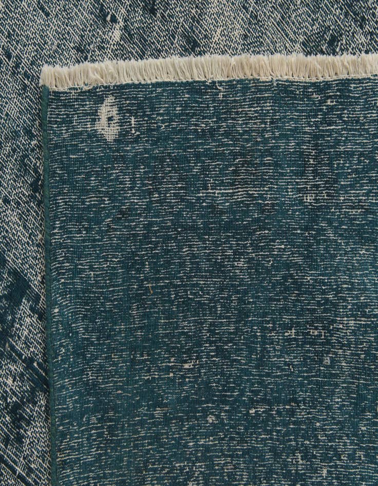 Detail image of  9' 2 x 12'  Hand Knotted Ultra Vintage Persian Wool Rug