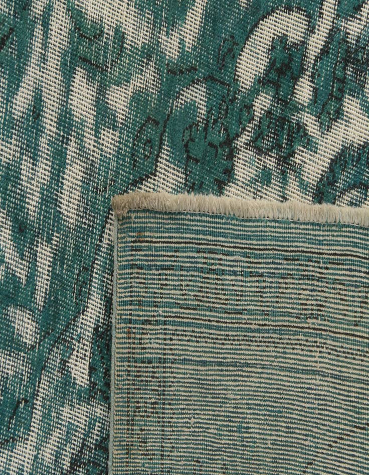 Detail image of  10' x 12' 9  Hand Knotted Ultra Vintage Persian Wool Rug