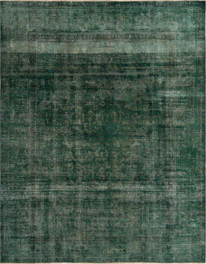  9' 7 x 12' 9  Hand Knotted Ultra Vintage Persian W...