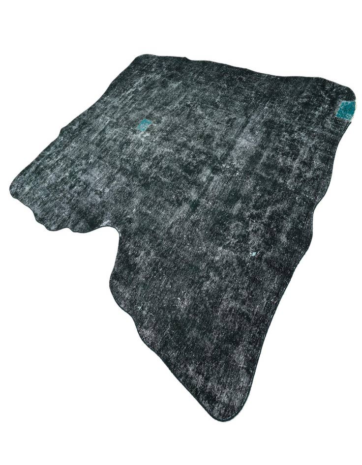 Detail image of  8' 9 x 12'  Hand Knotted Ultra Vintage Persian Wool Rug